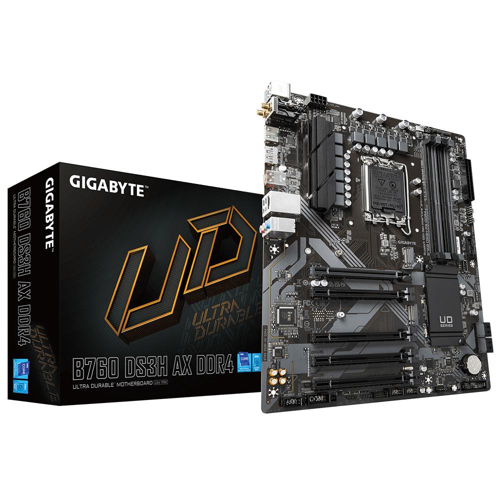 GIGABYTE B760 DS3H AX DDR4 scheda madre Intel B760 Express LGA 1700 ATX (MB INT 1700 B760 DS3H AX DDR4 ATX)